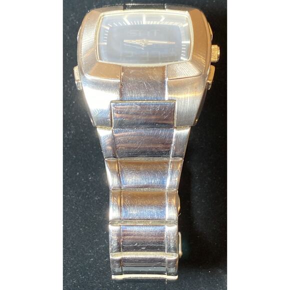 Classic Men's Fossil Gent's Wristwatch Digital & Analogy Stainless Watch JR-8747 - Picture 3 of 12